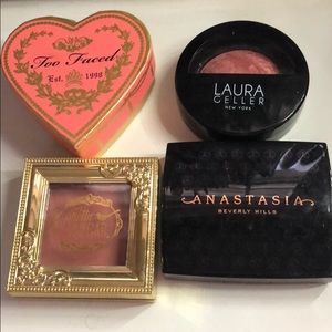 Abh, pretty vulgar, Laura geller, too Faced